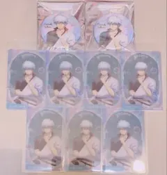 銀魂 坂田銀時 しゃぼん玉 缶バッジ クリアカード