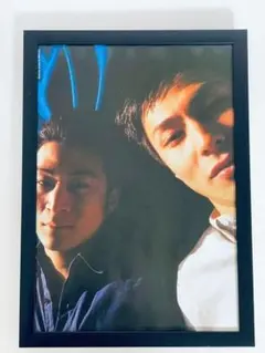 CONFUSION　雑誌切り抜き①　A4額縁付き　CMJK 梶原祐司　ポスター風