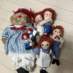 ラガディ・アン＆アンディ ぬいぐるみセットのサムネイル