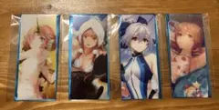 ソ*マ様 FGO 最終再臨展 編成画面風カード 水着サーヴァント4枚セット【匿名