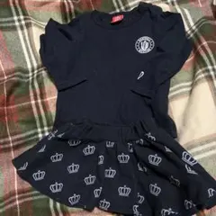 BABYDOLL 長袖 90 パンツスカート80 美品