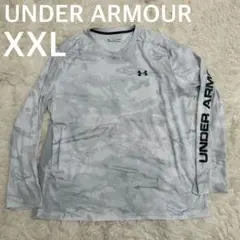 ✨ UNDER ARMOUR HEATGEAR タイダイ柄　長袖トップス　XXL