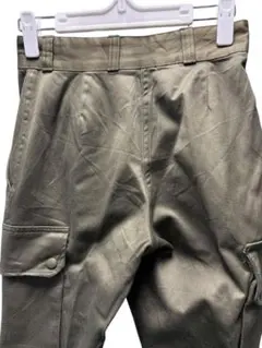 484 カーゴパンツ オリーブドラブ M ユーロ古着 フランス 80s