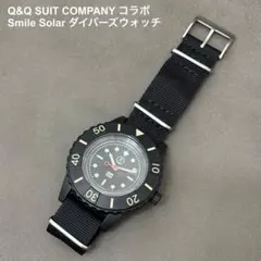 Q＆Q スーツカンパニーコラボ Smile Solar ダイバーズウォッチのサムネイル