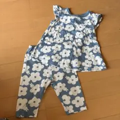 UNIQLO ミッフィー 花柄 セットアップ 80