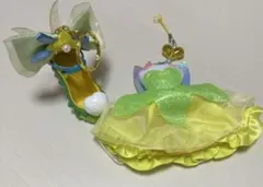 ディズニー ティンカーベル ドレス&靴キーチェーンセット