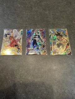 ドラゴンボール　ダイバーズ　店頭配布　ゴッドレア　孫悟空　ベジータ　バーダック