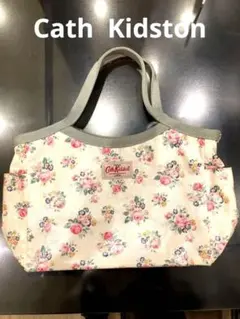 73 Cath Kidston キャスキッドソン PVC ハンドバッグ 花柄
