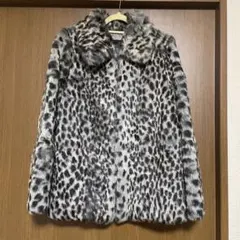 RAVI様☆ヒステリックグラマー　ラビットファー　レオパードショートコート