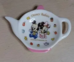 Disney Babies ティーポット形 ミニトレイ 陶器製 豆皿
