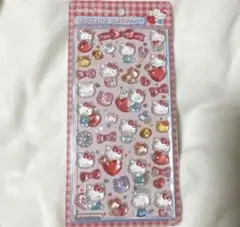 ハローキティ　ボンボンドロップシール