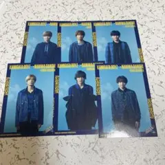 KAMIGATA BOYZ なにわ男子6枚セット