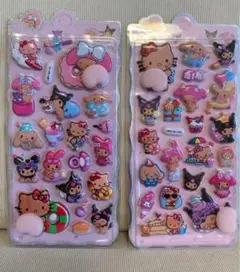 新品 日焼けキティ シール 2セット おしりシール サンリオキャラクター