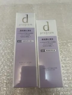 dプログラムバイタルアクトローション&エマルジョン本体のサムネイル