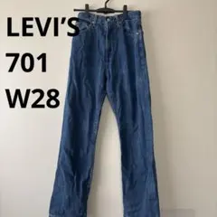 Levi's 701 デニムパンツ W28 リーバイス モンローデニムのサムネイル