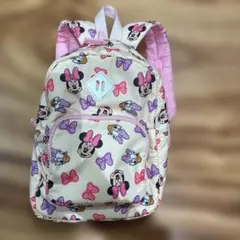 ミニーマウス プリント リュック