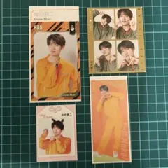 【匿名配送】向井康二 推しお守り ハッピー4カット 推しおり POWERカード