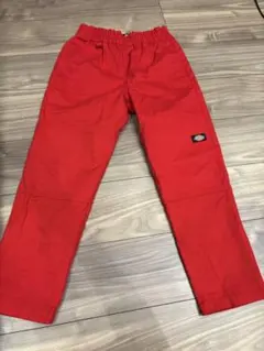 Dickies キッズ ロングワークパンツ レッド xxsサイズのサムネイル