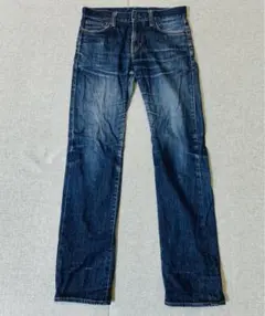 UNIQLO UJ スリムフィット デニム ジーンズ 32 (82cm) 濃紺