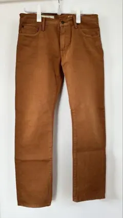 GAP スリムフィット ブラウンパンツ 76