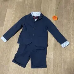 ブランシェス　ブレザー120 シャツ130 ズボン130 卒園式　入学式