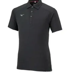 Mizuno メンズ　ポロシャツ　黒