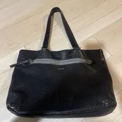 Paul Smith ブラック　本革　トートバッグ
