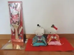 SANRIO サンリオ ハローキティ お雛様仕様＆羽子板☆2点セット