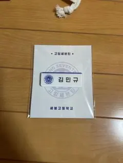 ミンギュ　バッジ　ゴセ　going seventeen