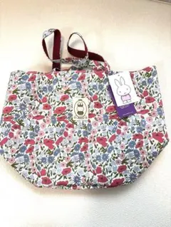 【新品/未使用/タグ付き】LIBERTYミッフィー 花柄 トートバッグ