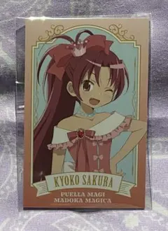 魔法少女まどか⭐︎マギカ　ローソン　フォト風カード　佐倉杏子