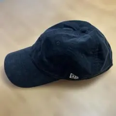 NEW 9TWENTY ブラック コーデュロイキャップ