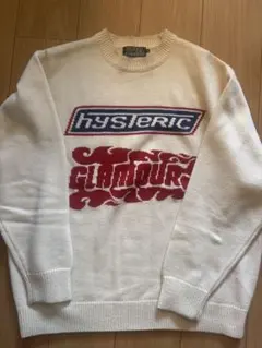 HYSTERIC GLAMOUR ロゴニット セーターのサムネイル