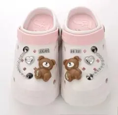 サンダル　ジビッツ　 クロックス　チャーム　crocs くま　アクセサリー