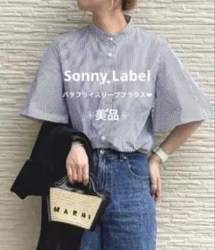 【美品】アーバンリサーチ サニーレーベル バタフライスリーブブラウス