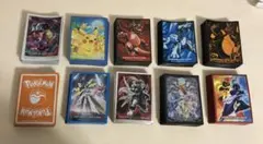 ポケモンカード　デッキシールド　使用済み　10セット