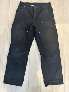 Carhartt ダブルニー　ブラック ペインターパンツ　メキシコ製