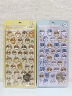 新品⭐️正規品 ボンボンドロップシール 第一弾 ちいかわ うさぎ ハチワレ 2枚