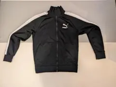PUMA 黒 ジップアップジャケット