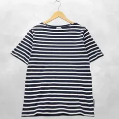 ループウィラー LOOPWHEELER 半袖 コットン ボーダー Tシャツのサムネイル