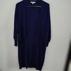 UNIQLO ネイビー ロングカーディガン M
