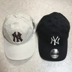 New Era NY ベースボールキャップ 2点セットのサムネイル