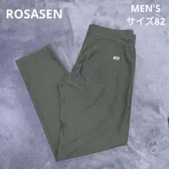 ROSASEN　ロサーセン　メンズ　ゴルフ　パンツ　ブラックウエスト82のサムネイル