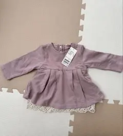 プティマイン　チュニックトレーナー　80 【新品未使用タグ付】