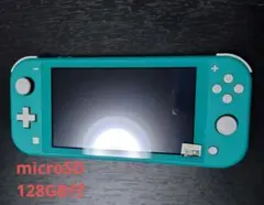 Nintendo Swich Lite ターコイズブルー SDカード128GB付