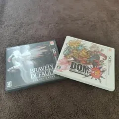 3DS　ソフト　RPG２本　ブレイブリーデフォルト　ドラクエ　DQMJ3