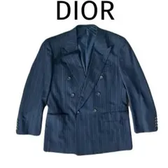 Christian Dior ネイビー ダブルブレストジャケット