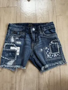 Polo Ralph Lauren ダメージ加工 ハーフパンツ 120