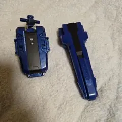 ベイブレードX ストリングランチャー グリップ 青 スタートダッシュセット