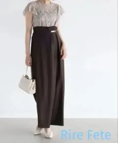 YAMADAYA✳︎ 新品未使用✳︎RireFeteオールインワン　パンツドレス